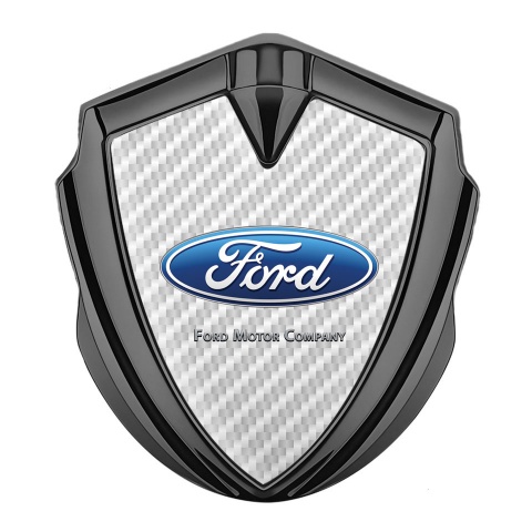 Ford Bodyside Emblem Badge Graphite White Carbon Blue Classic Oval Logo