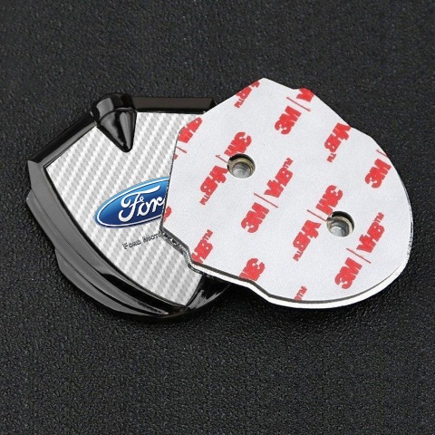 Ford Bodyside Emblem Badge Graphite White Carbon Blue Classic Oval Logo