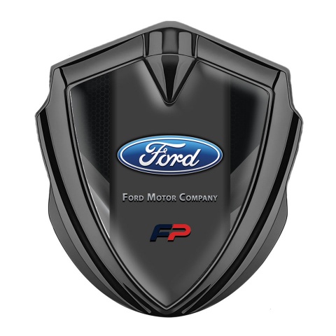 Ford Bodyside Badge Self Adhesive Graphite Black Shade Greyscale Fragments