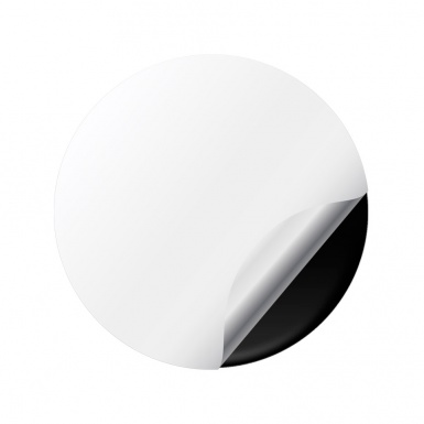 Chevrolet Silicone Stickers Wheel Center Cap Black Edition