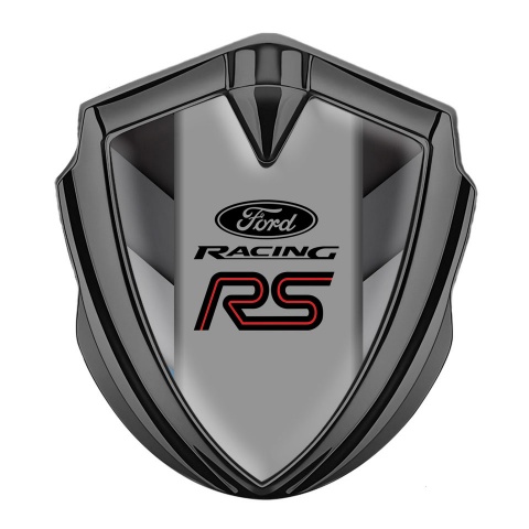 Ford RS Bodyside Emblem Self Adhesive Graphite Dark Shades Fragments