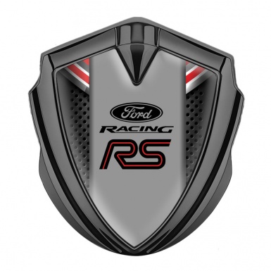 Ford Bodyside Emblem Self Adhesive Graphite Dark Mesh Top Crest Design