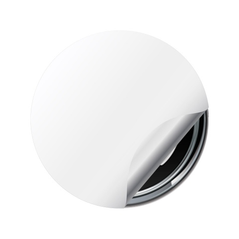 Buick Silicone Stickers Wheel Center Cap Black with 3D Logo