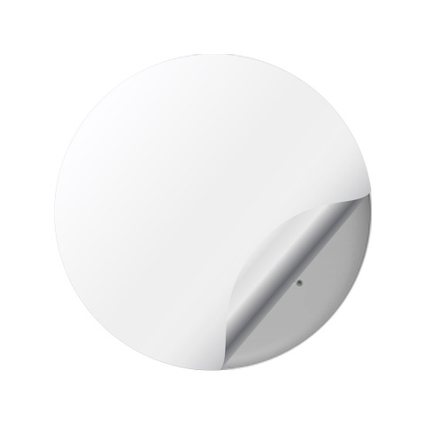 Cadillac Silicone Stickers Wheel Center Cap Grey