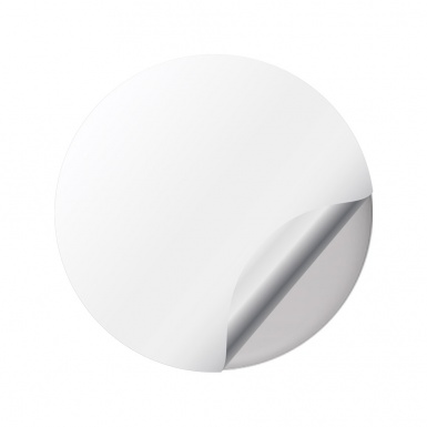 Pontiac Silicone Stickers Wheel Center Cap Grey