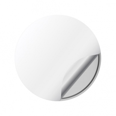 Kia Stickers Domed Wheel Center Cap New Logo Grey Ring