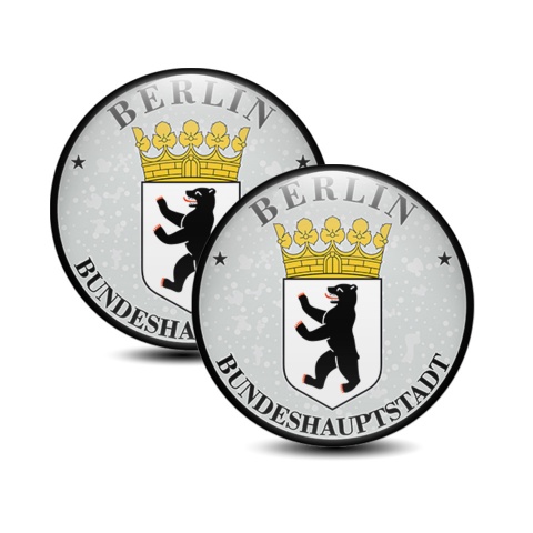 Aufkleber Berlin Bundeshauptstadt fur Plakette 3D Gel Silikon 