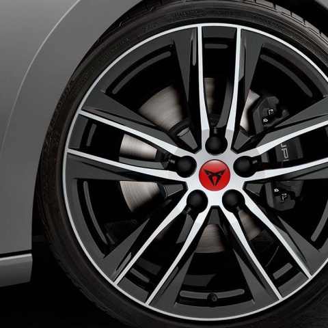 Seat Cupra Domed Stickers Wheel Center Cap auto tuning