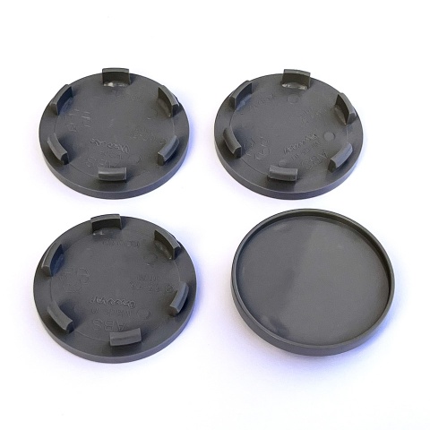 Wheel Center Caps Grey Outer Diameter 65 mm / Inner Diameter 56 mm