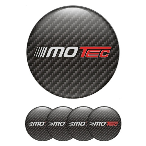 Motec Wheel Emblems for Center Caps Dark Carbon Design