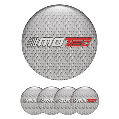 Motec Wheel Emblem For Center Caps Grey Honeycomb