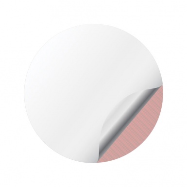 Motec Wheel Emblem For Center Cap Red Carbon Design