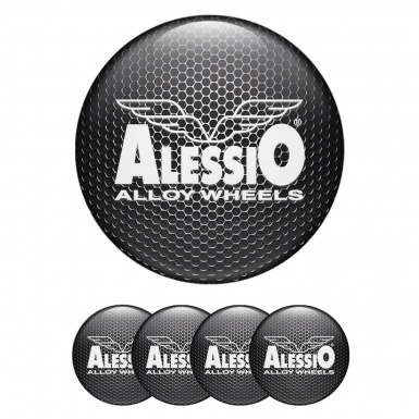 Alessio Emblems for Wheel Center Caps Honeycomb Edition