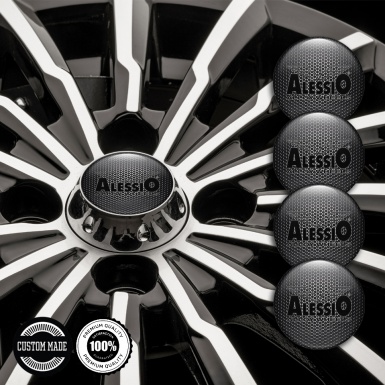 Alessio Wheel Stickers for Center Caps Perforated Motif