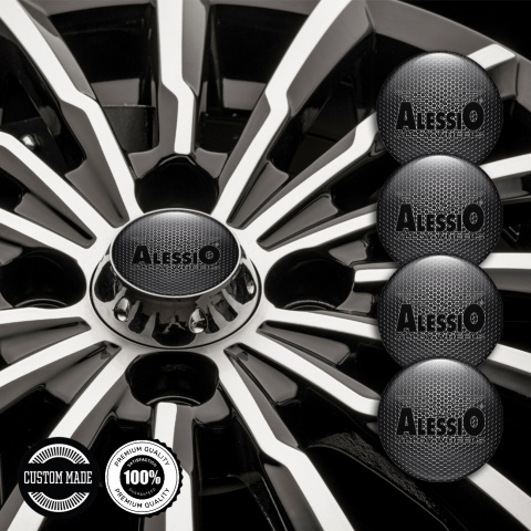 Alessio Wheel Stickers for Center Caps Perforated Motif