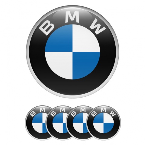 BMW Stickers for Center Wheel Caps Classic Logo Edition