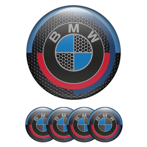 BMW Emblem for Center Wheel Caps Light Grate Design