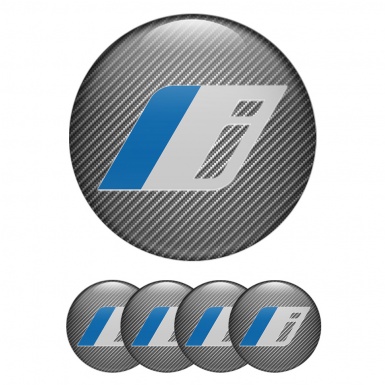 BMW Wheel Stickers for Center Caps Carbon Electric Series