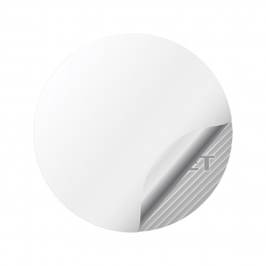 Chevrolet Emblem for Center Wheel Caps Carbon Classic Logo