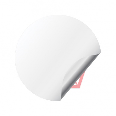 Chrysler Stickers for Wheels Center Caps White Classic Red Logo