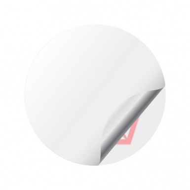 Chrysler Center Wheel Caps Stickers Grey Classic Red Logo