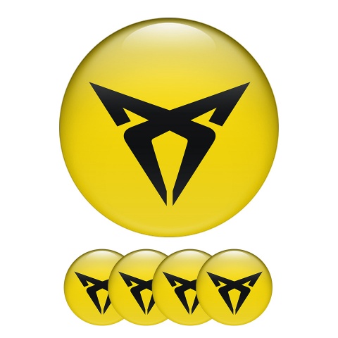 Seat Cupra Silicone Stickers Center Hub