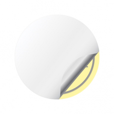 Chrysler Crossfire Emblem for Center Wheel Caps Yellow Black Ring