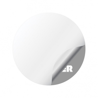 Chrysler Emblems for Center Wheel Caps Black Blue Variant