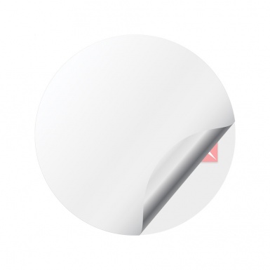 Citroen C5 Silicone Stickers for Center Wheel Caps Grey Red Black Accent