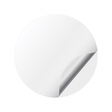 Dacia Wheel Stickers for Center Caps Grey Ice Blue Shield