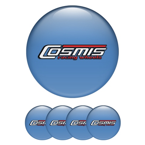 Cosmis Emblems for Center Wheel Caps Glacial Blue Edition
