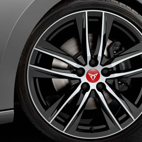Seat Cupra Wheel Center Cap Domed Stickers moto sport