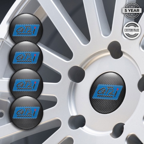 Wheel Gt2i Stickers for Center Caps Dark Grate Blue Rhombus