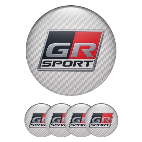 Toyota Wheel Emblem GR Sport Light Carbon Edition
