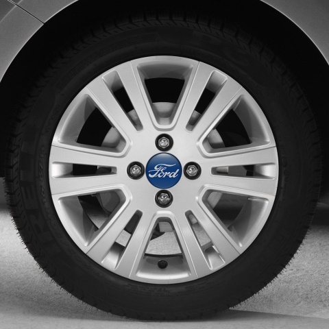 Ford Domed Stickers Wheel Center Cap Rs tuning