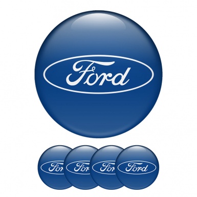 Ford Center Hub Dome Stickers Classic Logo