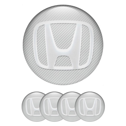 Honda Center Wheel Caps Stickers Light Lines Halftone Logo Edition