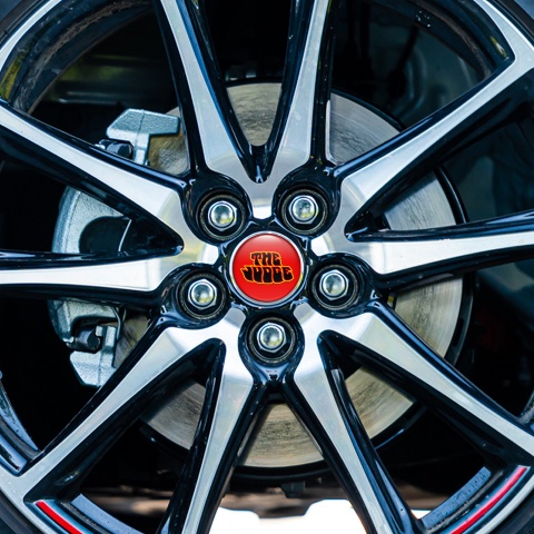 Pontiac Emblem for Wheel Center Caps Red Tint Judge Fire Theme