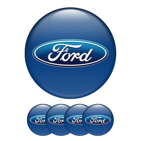 Ford Wheel Center Cap Domed Stickers Badge 