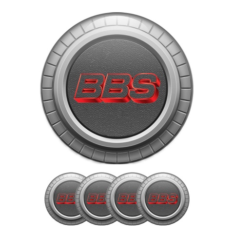 BBS Silicone Stickers Center Hub Gray Dream