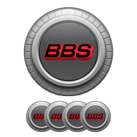 BBS Center Hub Dome Stickers Gray Dream 2