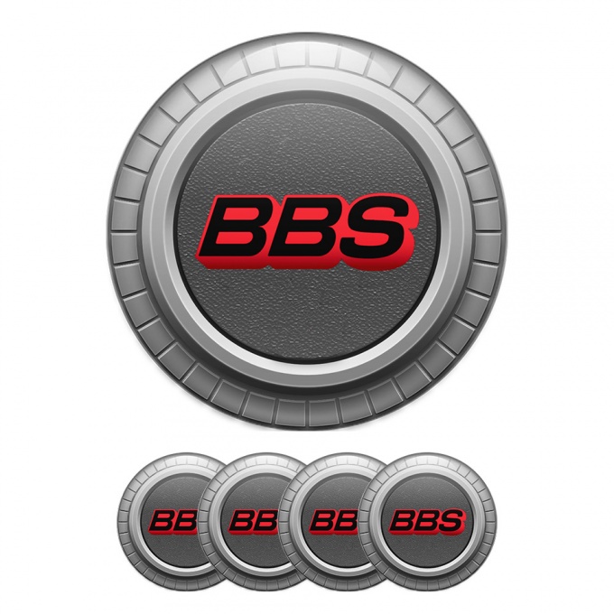 BBS Center Hub Dome Stickers Gray Dream 2