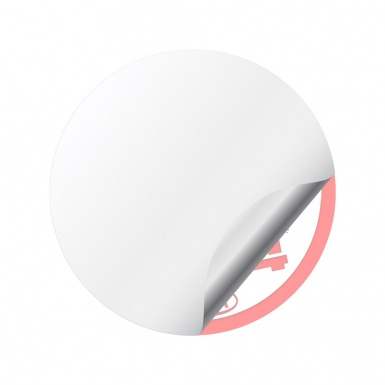 OFFROAD Stickers for Wheels Center Caps Red Ring White Adventure Theme