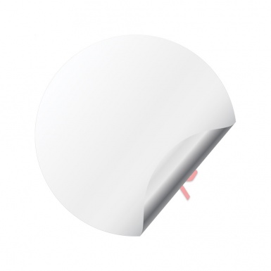 Dodge Viper Emblem for Wheel Center Caps White Base Venom Edition