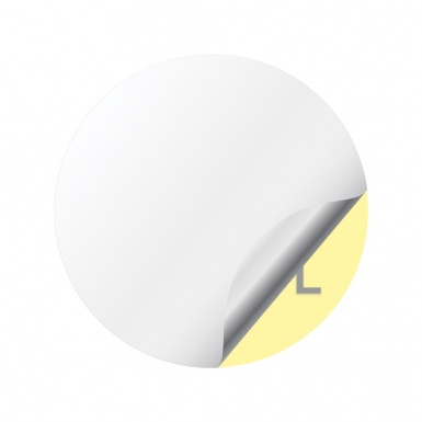 Opel Center Caps Wheel Emblem Yellow Base Classic Dark Logo