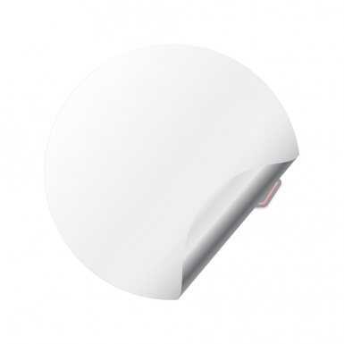 Opel Corsa Stickers for Center Wheel Caps White GSI 16V Red Logo