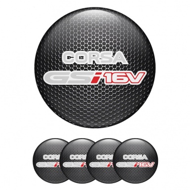 Opel Corsa Emblem for Wheel Center Caps Steel Grate GSI 16v Sport