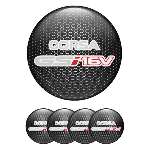 Opel Corsa Emblem for Wheel Center Caps Steel Grate GSI 16v Sport