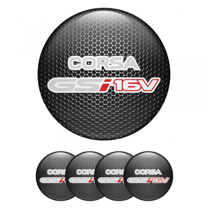 Opel Corsa Emblem for Wheel Center Caps Steel Grate GSI 16v Sport