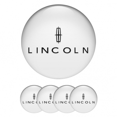 Lincoln Center Caps Wheel Emblem White Print Dark Star Logo Design